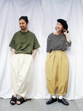 岛石小川さんのコーディネート