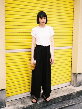 「and it_（アンドイット）のアイテム」を使った、Kanocoさん（レディース・170cm）の夏コーディネート