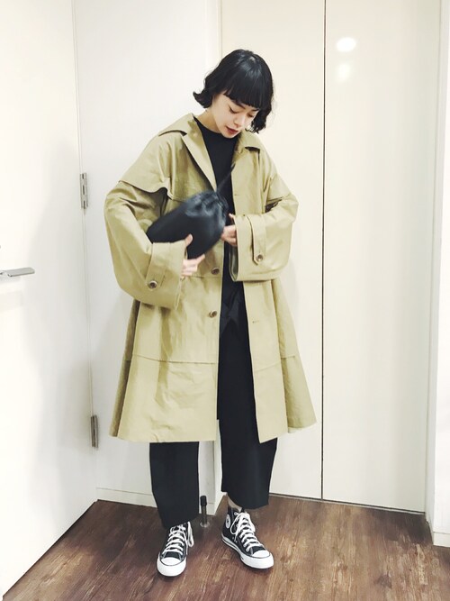 ANREALAGE（アンリアレイジ）の「wide short wool slacks （スラックス