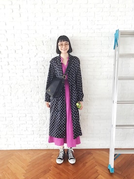 Kanocoさん（レディース・170cm）の春コーディネート