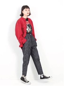 Kanocoさん（レディース・170cm）の春コーディネート