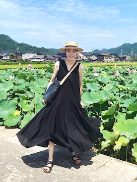 「LA ROCCA（ラロッカ）のアイテム」を使った、Kanocoさん（レディース・170cm）の夏コーディネート