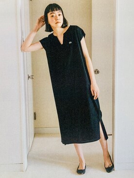 Lacoste ラコステ のワンピースを使った人気ファッションコーディネート ユーザー Wearista Wear
