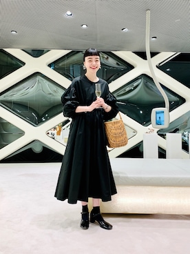 「ADER（アデル）のアイテム」を使った、Kanocoさん（レディース・170cm）の春コーディネート