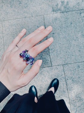 「ISOOK（アイスー）のアイテム（ワンピース/ドレス）」を使った、Kanocoさん（レディース・170cm）の春コーディネート
