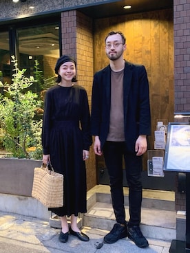 「ISOOK（アイスー）のアイテム（ワンピース/ドレス）」を使った、Kanocoさん（レディース・170cm）の夏コーディネート