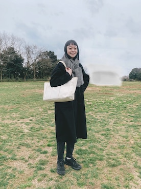 Kanocoさん（レディース・170cm）の冬コーディネート