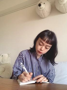 「avecmoi（アヴェクモワ）のアイテム」を使った、Kanocoさん（レディース・170cm）の春コーディネート