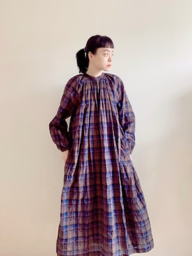 「nicholson and nicholson（ニコルソンアンドニコルソン）のアイテム」を使った、Kanocoさん（レディース・170cm）の春コーディネート