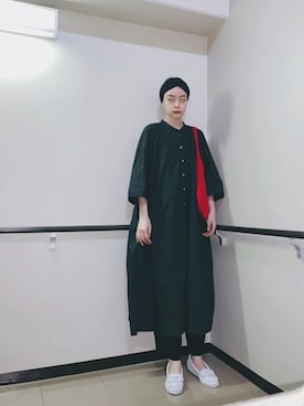 「note et silence （ノートエシロンス）のアイテム」を使った、Kanocoさん（レディース・170cm）の夏コーディネート