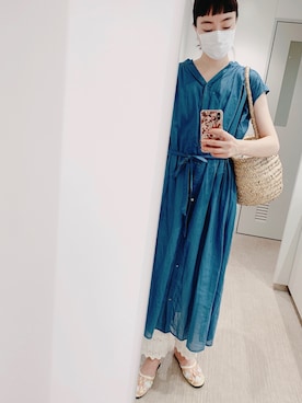 Kanocoさん（レディース・170cm）の夏コーディネート