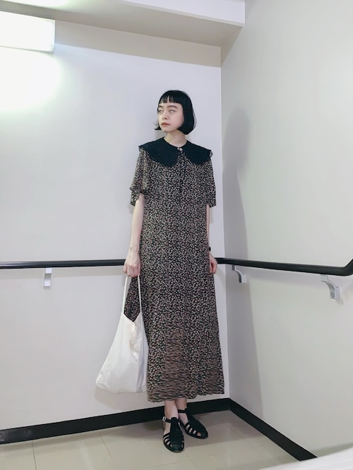 Kanoco 付け襟を使ったコーディネート Wear