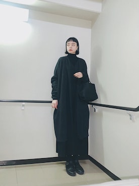 「HLNA（エイチエルエヌエー）のアイテム」を使った、Kanocoさん（レディース・170cm）の秋コーディネート