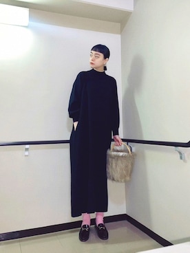 「ADIEU TRISTESSE LUXE（アデュートリステスリュクス）のアイテム」を使った、Kanocoさん（レディース・170cm）の春コーディネート