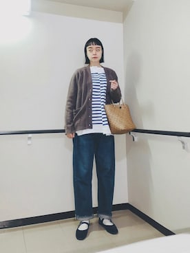 「chimala（チマラ）のアイテム（パンツ）」を使った、Kanocoさん（レディース・170cm）の春コーディネート