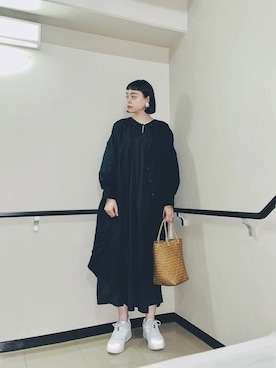 「PUAL CE CIN（ピュアルセシン）のアイテム」を使った、Kanocoさん（レディース・170cm）の春コーディネート