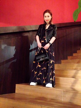 「GUILDPRIME」｜yaa.hさん（レディース・156cm）の春コーディネート