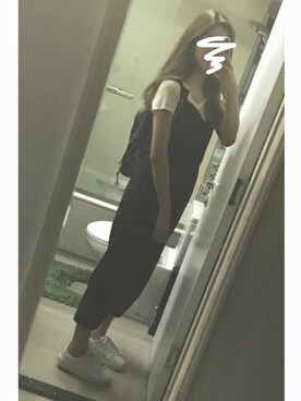 「cotton on（コットンオン）のアイテム（つなぎ/オールインワン）」を使った、Lanie 🌟さん（レディース・168cm）の夏コーディネート