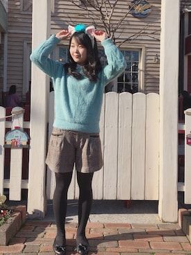 「Vert Dense（ヴェールダンス）のアイテム」を使った、kiさん（レディース・159cm）の春コーディネート