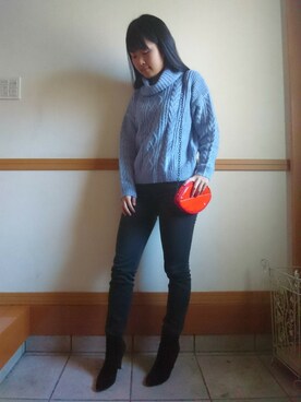 kiさん（レディース・159cm）の冬コーディネート