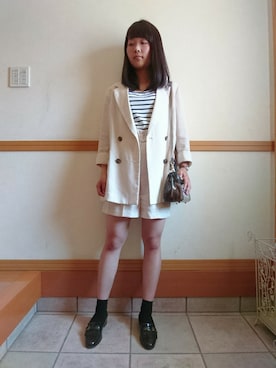 「バーキン」｜kiさん（レディース・159cm）の春コーディネート