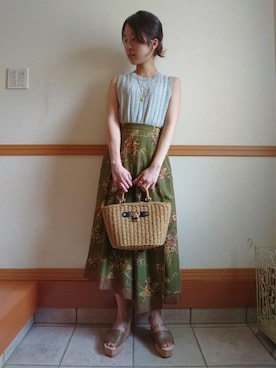 kiさん（レディース・159cm）の夏コーディネート