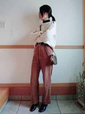 「mitis（ミティス）のアイテム」を使った、kiさん（レディース・159cm）の冬コーディネート