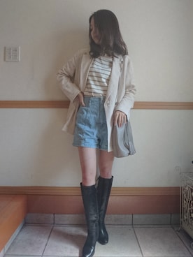 kiさん（レディース・159cm）の春コーディネート