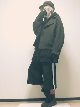 「ドルマン」｜「アイテム（PC・スマホグッズ/家電）」を使った、△◯【WEARカラオケ・クレゲ部】さん（メンズ・173cm）の冬コーディネート