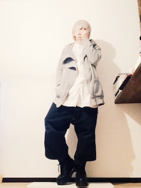 「SASQUATCHfabrix.（サスクワァッチファブリックス）のアイテム」を使った、△◯【WEARカラオケ・クレゲ部】さん（メンズ・173cm）の春コーディネート
