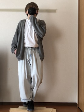 「ESSAY（エッセイ）のアイテム（パンツ）」を使った、△◯【WEARカラオケ・クレゲ部】さん（メンズ・173cm）の春コーディネート