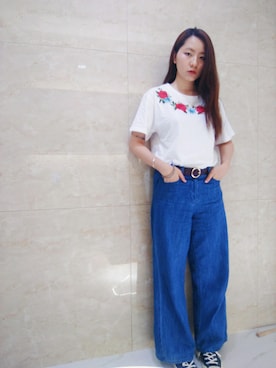 「rose」｜Yukariveraさん（レディース・166cm）の春コーディネート