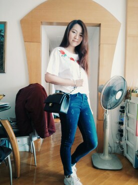 「rose」｜Yukariveraさん（レディース・166cm）の春コーディネート