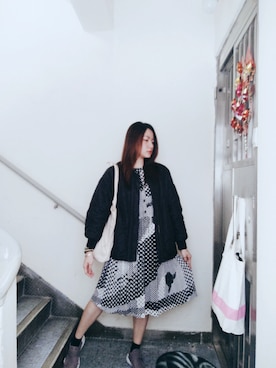 「30歳」｜Yukariveraさん（レディース・166cm）の春コーディネート