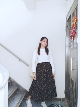 「30歳」｜Yukariveraさん（レディース・166cm）の春コーディネート