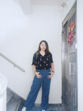 「working style」｜「アイテム（アンサンブル）」を使った、Yukariveraさん（レディース・166cm）の夏コーディネート