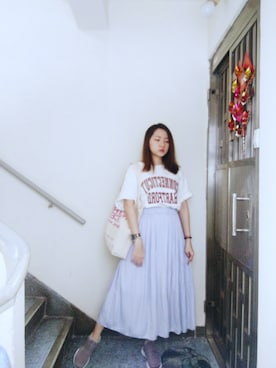 「30歳」｜Yukariveraさん（レディース・166cm）の夏コーディネート