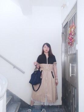 「working style」｜「アイテム（トレンチコート）」を使った、Yukariveraさん（レディース・166cm）の秋コーディネート