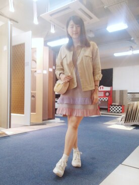 「lady」｜「アイテム（ジャケット/アウター）」を使った、Yukariveraさん（レディース・166cm）の秋コーディネート