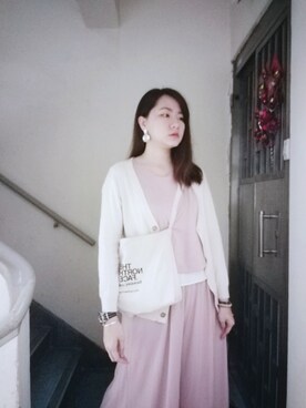 「working style」｜「アイテム（オールインワン・サロペット）」を使った、Yukariveraさん（レディース・166cm）の秋コーディネート