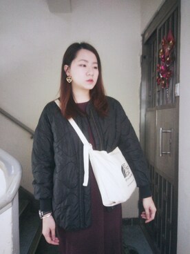 「working style」｜「アイテム（その他シューズ）」を使った、Yukariveraさん（レディース・166cm）の冬コーディネート