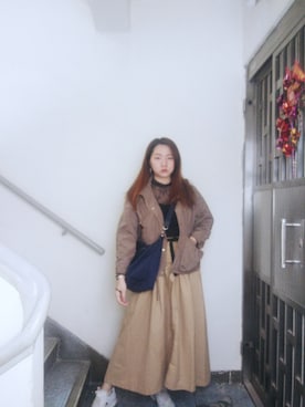 「working style」｜「アイテム（トレンチコート）」を使った、Yukariveraさん（レディース・166cm）の春コーディネート
