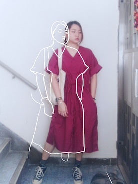 「working style」｜「アイテム（その他シューズ）」を使った、Yukariveraさん（レディース・166cm）の夏コーディネート