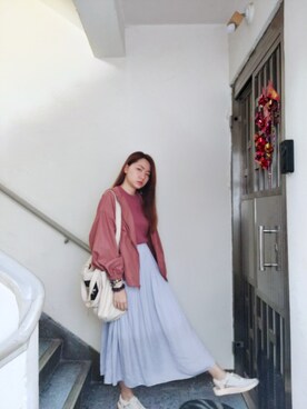 「working style」｜「アイテム（トレンチコート）」を使った、Yukariveraさん（レディース・166cm）の秋コーディネート