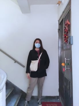 「working style」｜「アイテム（マウンテンパーカー）」を使った、Yukariveraさん（レディース・166cm）の冬コーディネート
