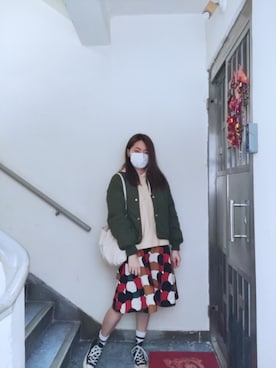 「working style」｜「アイテム（その他シューズ）」を使った、Yukariveraさん（レディース・166cm）の冬コーディネート