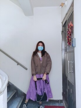 「working style」｜「アイテム（トレンチコート）」を使った、Yukariveraさん（レディース・166cm）の春コーディネート