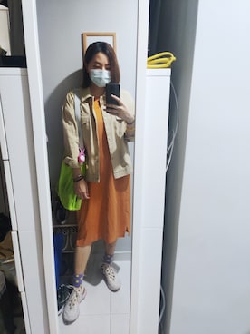 「working style」｜「アイテム（ブルゾン）」を使った、Yukariveraさん（レディース・166cm）の秋コーディネート