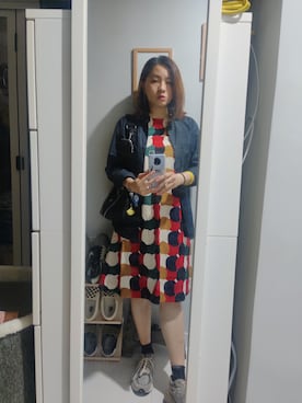 「working style」｜「アイテム（マウンテンパーカー）」を使った、Yukariveraさん（レディース・166cm）の秋コーディネート