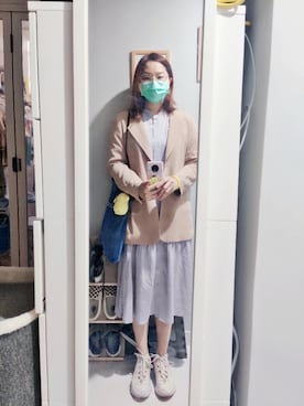 「chico_（チコ）のアイテム」を使った、Yukariveraさん（レディース・166cm）の冬コーディネート